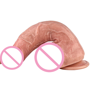 Nouveaux produits les plus vendus : Godemiché long et souple en silicone médical, jouet sexuel pour adultes avec forte ventouse - Product Image 5