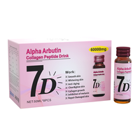 Boisson au collagène 7D L-glutathion et acide hyaluronique, éclaircissante et blanchissante, à marque privée, à base de nid d'oiseau, en promotion