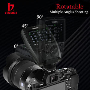 JINBEI TR-Q7II TTL Déclencheur Flash avec écran couleur Émetteur 2.4G Système Sans Fil pour Studio Clignote Multi caméra - Product Image 3
