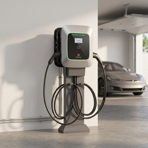 Station de recharge intelligente pour véhicules électriques MID-Certified Starcharge Saturn 44kW Dual 22kW AC Charger IP55 IK10 OCPP 16J Precision Destination - Product Image 4
