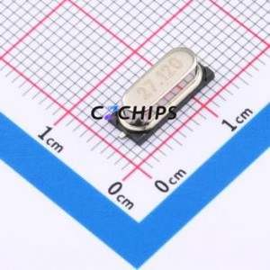 T49SM27.12MLDBE2X Crystal (Passive) HC-49S-SMD Crystal Oscillator SMD Crystal Oscillator 27.12MHz 20ppm 20pF - Product Image 1