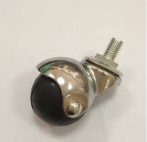 Swivel pp Universal Office Chair <span class=keywords><strong>Castors</strong></span> Fornecedor Anel Stem Móveis Castor 50mm Ball Caster Wheel para Sofá - Product Image 6