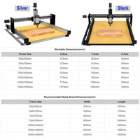20% de réduction BulkMan3D 5050~1515 Tailles ULTIMATE Bee CNC Kit complet Moteur en boucle ouverte 4 axes XPROV5 GRBL Vis à billes Routeur bois
