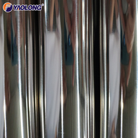 Tube de balustrade carrée en acier inoxydable, balustrade pour escalier, balcon, A554 201 202 304, 316