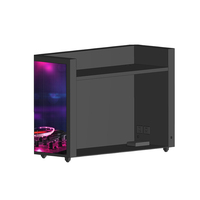 Façade de Station DJ Support de Bureau Table Cabine Portable Écran LED Mur Vidéo Affichage Cabine DJ
