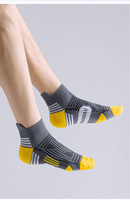 Chaussettes athlétiques respirantes unisexes, anti-friction, antidérapantes, pour la course à pied, la gym, la randonnée, les sports de plein air