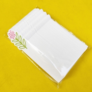 100 pièces/sac papier absorbant en forme de fleur de bonne qualité pour bandes odorantes de parfum bandes de papier de test de parfum - Product Image 2