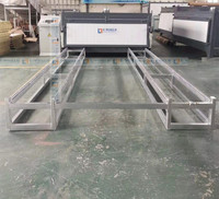 Machine de production de verre à stratification automatique à économie d'énergie du festival de septembre avec 2 couches pour film en verre feuilleté eva