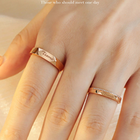 Bague de Fiançailles H&F en Diamant Naturel et Véritable, Anneau Personnalisé en Or Pur 18k et 14k/10k, Élégant Ensemble de Bagues de Mariage pour Couple pour Anniversaires