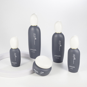 Chai serum thủy tinh độc đáo màu hổ phách mờ 30ml, chai dầu dưỡng thể mỹ phẩm thủy tinh cao cấp có vòi bơm, bao bì chăm sóc da - Product Image 6