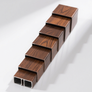 <span class=keywords><strong>Tube</strong></span> rectangulaire en <span class=keywords><strong>aluminium</strong></span> finition grain de bois, <span class=keywords><strong>tube</strong></span> carré en <span class=keywords><strong>aluminium</strong></span>, taille 20 mm - Product Image 3