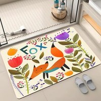 Tapis de bain moderne en boue de diatomée, antidérapant, rembourré, épaisseur 3,5 mm, fabriqué à la machine, absorbant, écologique, motif géométrique 3D personnalisé
