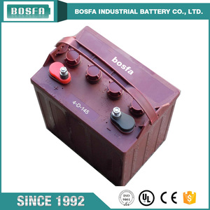 Bosfa รถกอล์ฟปิดผนึกแบตเตอรี่4D-145/4-D-145 8V 145AH กรดตะกั่วสำหรับรถทัวร์ - Product Image 2