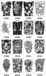 Tatuaje Temporal Orgánico de Jagua, Adhesivo Semipermanente a Base de Jugo Herbal para Arte Corporal, Dura hasta 2 Semanas, Resistente al Agua, Diseños Personalizados - Product Image 6