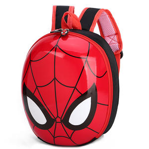 Nuovo Design <span class=keywords><strong>Spider</strong></span>-<span class=keywords><strong>Man</strong></span> 3D bambini zaino zaino indietro la vita quotidiana dei bambini sacchetti di scuola guscio d'uovo bambino in età prescolare zaino - Product Image 3