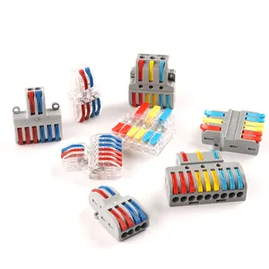 Quick Wiring Cable Connector Push-in Conductor Terminal Block SPL Electric Multiple Wire Connector