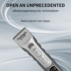 Pas encore d'avis Titanium Blade Cordless Metal Professional Rechargeable Hair Men Hair Trimmer - Product Image 5