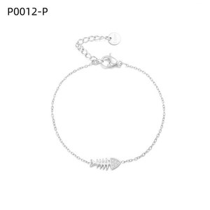 Bracelet à la mode avec zircone P0012 pour femmes, bijoux de haute qualité - Product Image 1