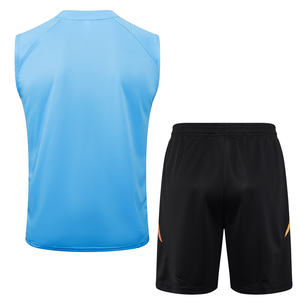 Chaleco de equipo de entrenamiento de fútbol sin mangas personalizado para hombre, camisetas deportivas, camiseta de fútbol juvenil sublimada para adultos - Product Image 1
