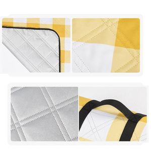 2-In-1 and Tote <b>Bag</b> Waterproof <b>Foldable</b> Mat Outdoor <b>Beach</b> Compact Portable Travel Picnic Blanket - Product Image 3