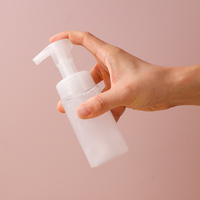 Bouteille de mousse de shampooing en PET transparente de haute qualité, forme carrée, calibre 180 ml/230 ml, bouteilles de mousse fine, produits de nettoyage, emballage
