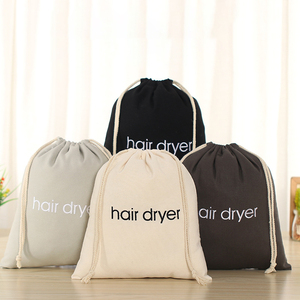 Factory Direct Custom Logo Printed Gift Organic Canvas Cotton Drawstring <b>Bag</b> Small Cotton Pouch <b>Bag</b> for Jewelry Shoe <b>Dust</b> - Product Image 4