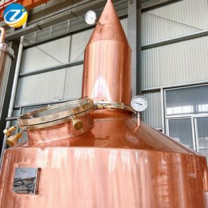 ZJ + 1500L وعاء نحاسي لا يزال Tequlia معدات تقطير الكحول آلة تقطير تجارية - Product Image 3