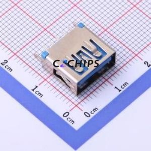 KH-3.0AF180ZJ-11.5 USB Connector Through hole Component (THT) Connector Type-A USB 3.0 Female Through Hole - Product Image 1