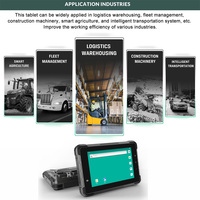 Tablette robuste 3Rtablet ST-7 7 pouces avec processeur Qualcomm, système Android pour véhicule, GPS 4G CAN BUS, pour utilisation en flotte industrielle