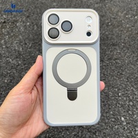 Coque de téléphone portable de luxe personnalisée avec support magnétique pour iPhone 18 17 16 Pro Max 15 Plus 14 13 12 Pro 11