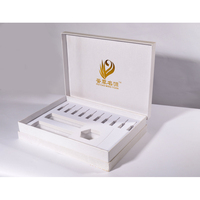 Boîte magnétique haut de gamme personnalisée, doublée d'éponge, certifiée ISO9001, adaptée pour l'emballage de cosmétiques et de sérums de soin de la peau, boîte cadeau
