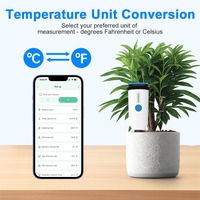 Capteur de sol intelligent Wi-Fi pour plantes, testeur d'humidité et de température, étanche IP66, contrôle par application, liaison de scènes, compatible Tuya