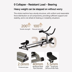 Macchina Multifunzionale per Arrampicata Domestica, <span class=keywords><strong>Stepper</strong></span> per Interni, Attrezzatura Pieghevole per Allenamento Fitness e Simulazione <span class=keywords><strong>di</strong></span> Arrampicata in Montagna - Product Image 5