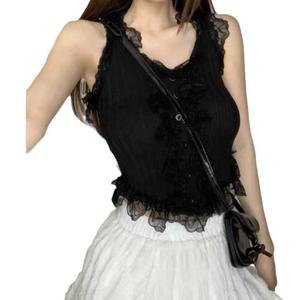 Débardeur <span class=keywords><strong>push</strong></span>-<span class=keywords><strong>up</strong></span> confortable en dentelle pour femme, style camisole tendance - Product Image 4