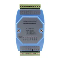 Automatisation industrielle 4-20mA Module de sortie d'entrée analogique Extension de canal d'acquisition de signal numérique Communication RS485 MODBUS