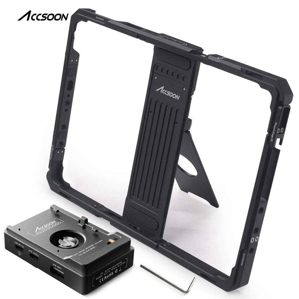 Accsoon Ipad Powercage Pro II - Durable & Versatile Protection
