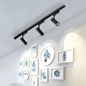 Projecteur LED sur rail encastré COB à focalisation, 2/3/4 fils, 1/2/3 phases, système d'éclairage moderne, blanc chaud 3500K, IRC 90, vente en gros - Product Image 3