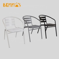 Vente en gros de chaises en aluminium pour l'extérieur chaise empilable chaise de plage