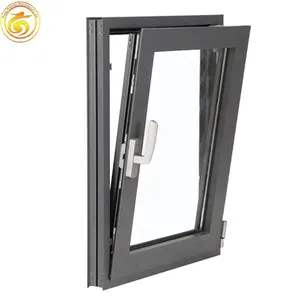 House Window Glass Design Aluminium Frames Designs Shandong Aluminum Tilt and Turn Windows