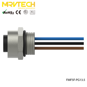 Conector de Cable de Video Orca M12 de 4 Pines, Hembra, para Automoción, IP67, Montaje Frontal de 7/8 Pulgadas, Modelo Directo de Fábrica Marvtech - Product Image 4