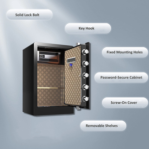 Nhà Máy Bán Buôn Trong Kho Kích Thước Lớn 80Cm An Ninh Chống Cháy Két Chống Thấm Nước Cho Văn Phòng Nhà - Product Image 4