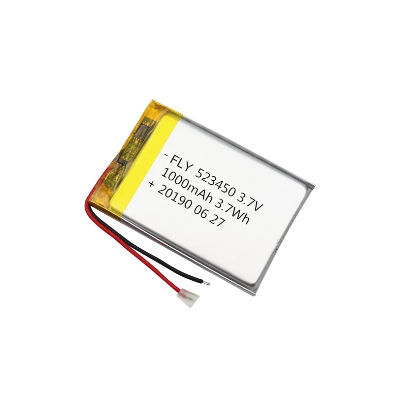 AKZYTUE 3.7V 5000mAh 855887 Lipo Battery Rechargeable Lithium Polymer ion Battery Pack with JST Connector
