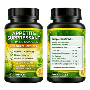 Capsules de contrôle de l'appétit et de la satiété, marque privée, OEM, ODM, formule personnalisée, favorise la gestion du poids et une alimentation saine - Product Image 6