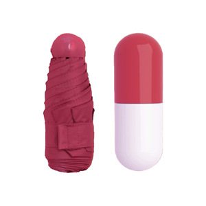 Nouveau design Vente chaude Super Mini parapluie de poche Sacs fourre-tout avec logo imprimé personnalisé Mini parapluie de poche Parapluie 5 plis - Product Image 3