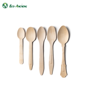 Cuchara <span class=keywords><strong>de</strong></span> <span class=keywords><strong>madera</strong></span> desechable para postres, venta al por mayor, <span class=keywords><strong>precio</strong></span> <span class=keywords><strong>de</strong></span> fábrica - Product Image 5