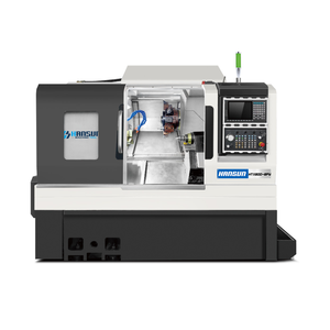 Torno CNC de 8 pulgadas con torreta motorizada de eje Y y contrapunto programable a precio de fábrica - Product Image 2