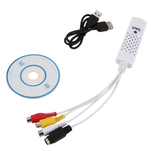 Adaptateur de carte de <span class=keywords><strong>Capture</strong></span> Audio vidéo Portable USB 2.0 <span class=keywords><strong>Easycap</strong></span> de haute qualité VHS à <span class=keywords><strong>Capture</strong></span> vidéo DVD pour Win7/8/XP/Vista - Product Image 1