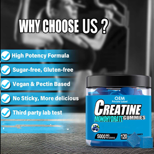 OEM Personalizable Pre-Entrenamiento Suplemento-Músculo Específico <span class=keywords><strong>Creatina</strong></span> Monohidrato Gomitas con 5g <span class=keywords><strong>Creatina</strong></span> - Product Image 4