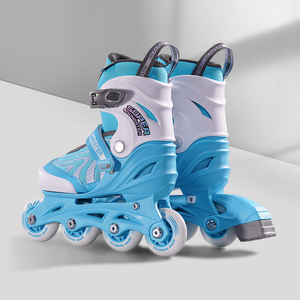 Chaussures de patins à roues alignées Offre Spéciale pour enfants directement en usine vente chaussures de patins à roues alignées clignotantes de haute qualité - Product Image 3