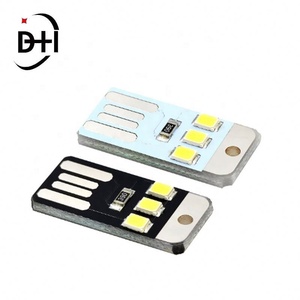 Lote de 10 Lámparas LED para Camping, Senderismo Nocturno, Linterna Portátil de Ahorro de Energía, Mini Linterna Ultrafina USB con Llavero - Product Image 6